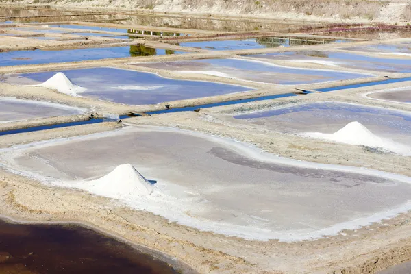 Saline, Port des Salines, Obcon Island, Пуату-Шарль, Франция — стоковое фото