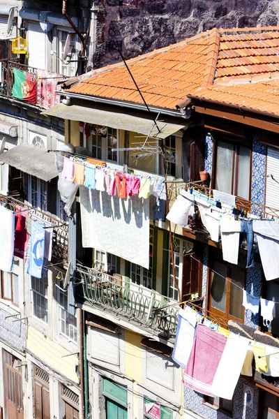 Maison avec azulejos (tuiles), Porto, Portugal — Photo