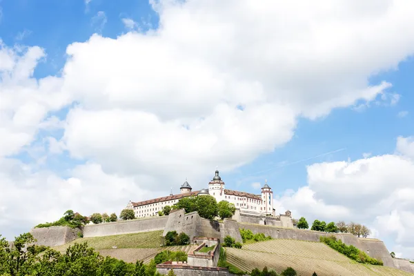 Marienberg pevnost, wurzburg, Bavorsko, Německo — Stock fotografie