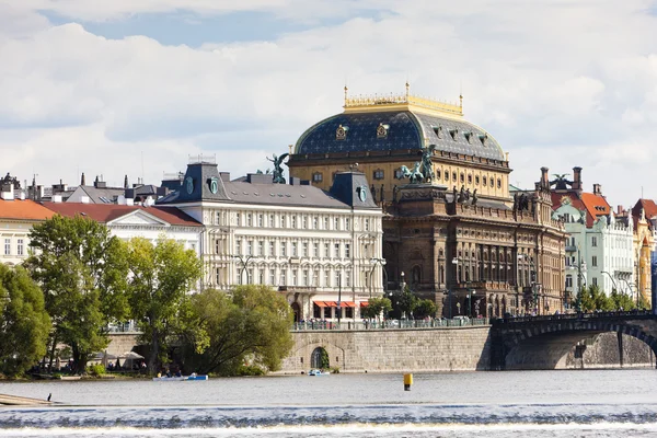 Teatr Narodowy, Praga, Republika Czeska — Zdjęcie stockowe