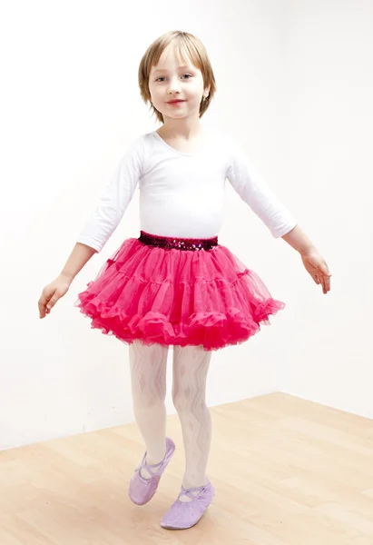 Little girl dancing — Stock Photo, Image