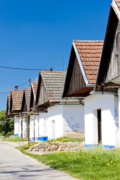 Wine cellars, Blatnice pod svatym Antoninkem, Czech Republic — Stock Photo, Image