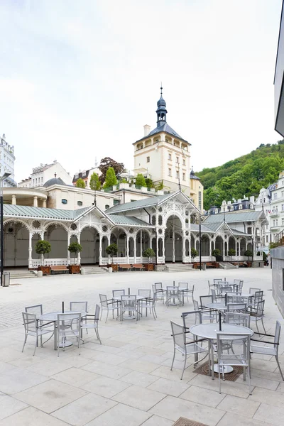 Mercato Colonnato Karlovy Vary (Carlsbad), Repubblica Ceca — Foto Stock