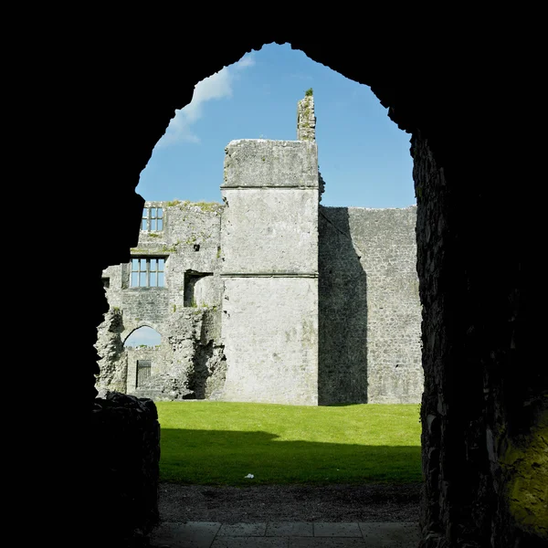 Ruiny hradu roscommon, hrabství roscommon, Irsko — Stock fotografie