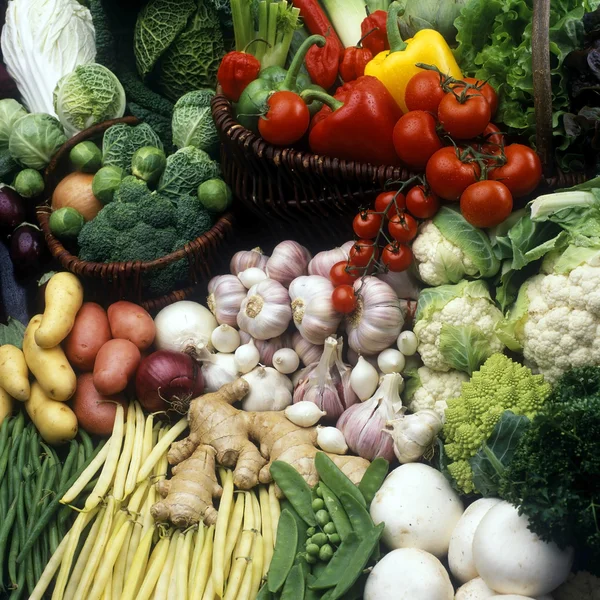 Verduras bodegón — Foto de Stock