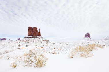 mittens, anıt Vadisi Milli Parkı, utah-arizona, ABD
