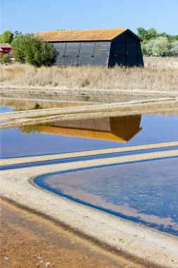 Saline, bağlantı noktası des salines, oleron Adası, poitou-charentes, Fransa