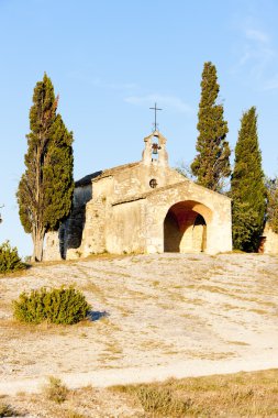 Eygalieres, Provence, Fransa yakınlarındaki Chapel St. Sixte