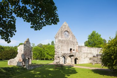 dryburgh abbey, scottish borders, İskoçya'nın
