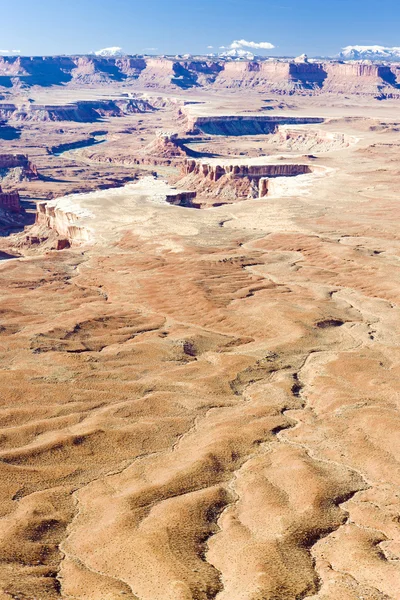 Green river, canyonlands national park, utah, Stany Zjednoczone Ameryki — Zdjęcie stockowe