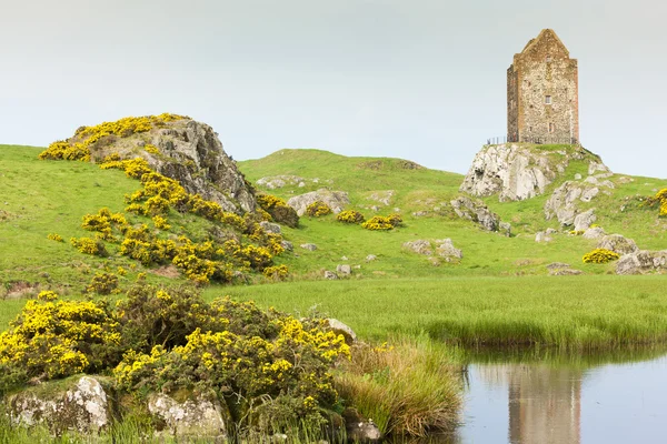 Πύργος Smailholm κοντά στο Κέλσο, Scottish Borders, Σκωτία — Φωτογραφία Αρχείου