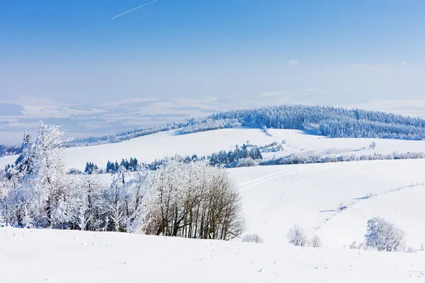 Jeseniky Berge im Winter, Tschechische Republik — Stockfoto