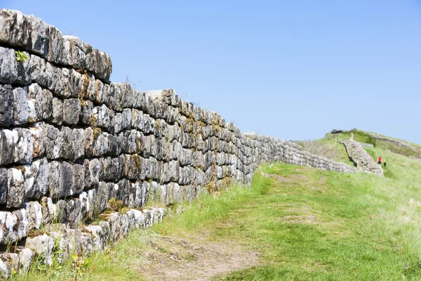 Hadrianswall, Northumberland, England — Stockfoto