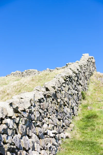 Mur Hadriana, Northumberland, Anglia — Zdjęcie stockowe
