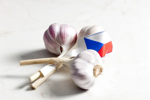 Czech garlic — Stock Photo, Image