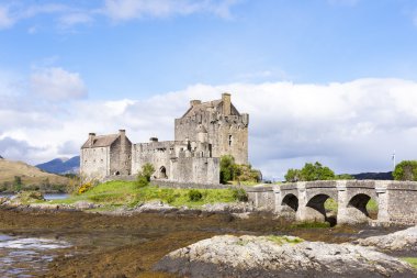 Eilean donan Kalesi, loch duich, İskoçya