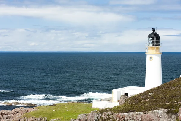 Rubha reidh feneri, yaylaları, İskoçya — Stok fotoğraf