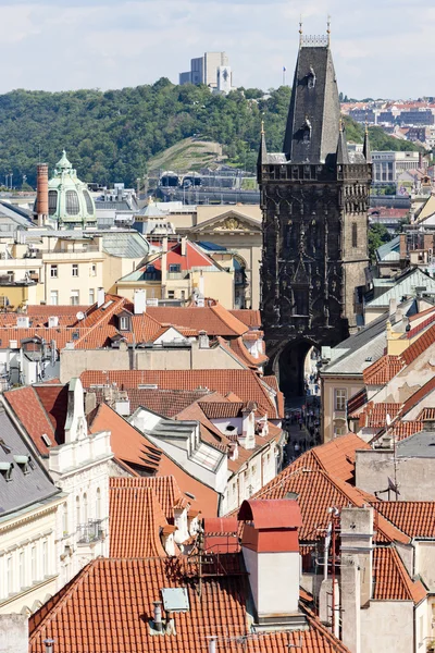 Порохова брама, Прага, Чеська Республіка — стокове фото