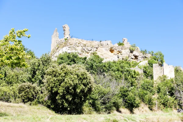 Staré zničené vernegues, provence, Francie — Stock fotografie