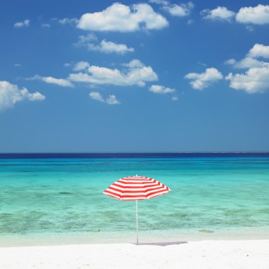 Tente, maria la gorda beach, pinar del rio eyaletinde, Küba