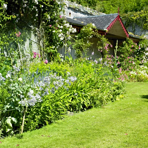 Tullynally slottsträdgården, grevskapet westmeath, Irland — Stockfoto