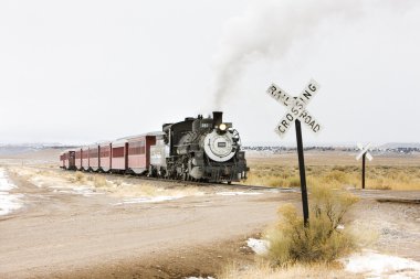 Huelva'daki ve toltec dar hat demiryolu, colorado, ABD