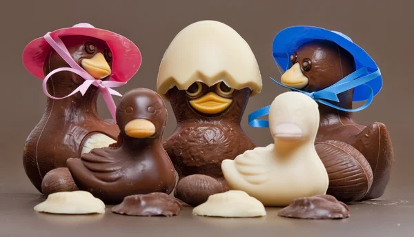 Easter chocolate — Stock Photo, Image