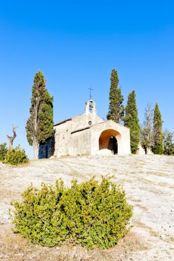 Eygalieres, Provence, Fransa yakınlarındaki Chapel St. Sixte