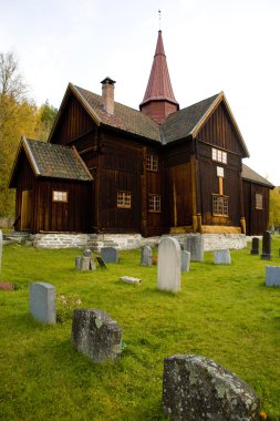 rollag stavkirke, Norveç