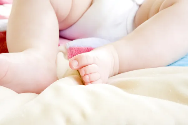 Pés de bebé — Fotografia de Stock