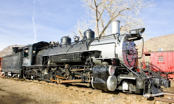 Stem locomotive in Colorado Railroad Museum, USA Stock Image