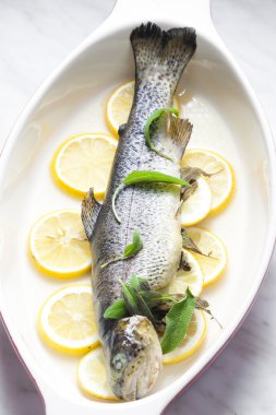 limon Fırında Alabalık