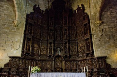 saint mary's Katedrali, caceres, extremadura İspanya İç