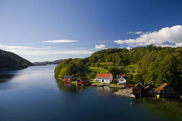 Landschap van Zuid-Noorwegen — Stockfoto