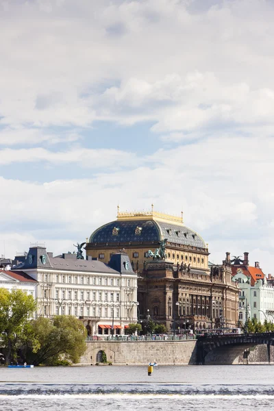 Teater Nasional, Praha, Republik Ceko — Stok Foto