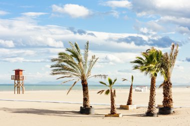 Cankurtaran kabin narbonne Plage, sahilde languedoc roussi