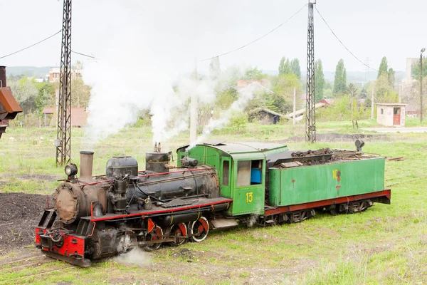 Locomotora de vapor, Kostolac, Serbia — Foto de Stock