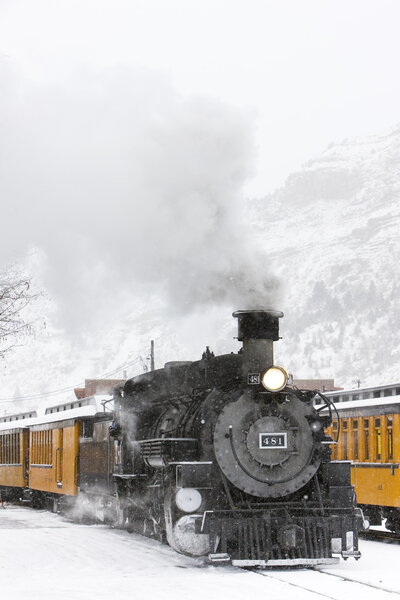 Durango and Silverton Narrow Gauge Railroad, Колорадо, США
