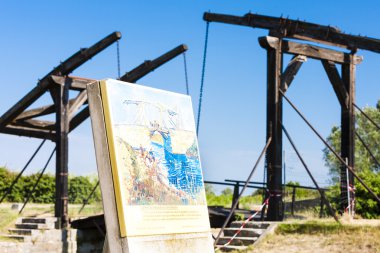 Vincent van Gogh köprüsü Arles yakınlarında, Provence, Fransa