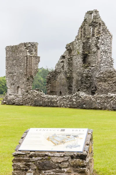 Rovine di Glenluce Abbey, Wigtownshire, Scozia — Foto Stock