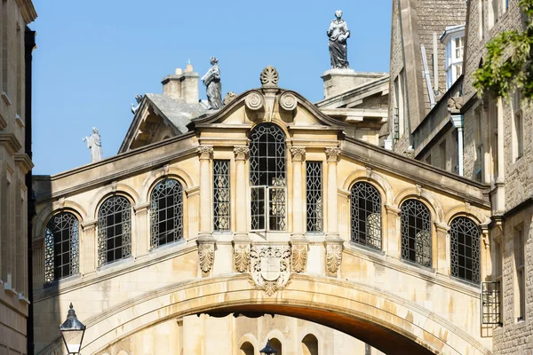 The Bridge of Sighs, Oxford, Oxfordshire, Inglaterra — Fotografia de Stock