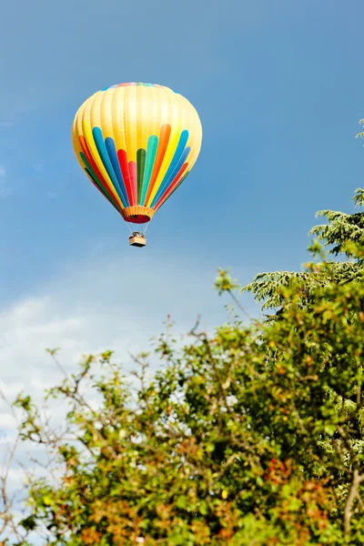 Sıcak hava balonu, provence, Fransa — Stok fotoğraf