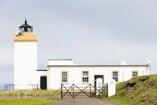 Ducansby Head Lighthouse, Highlands, Scozia — Foto Stock