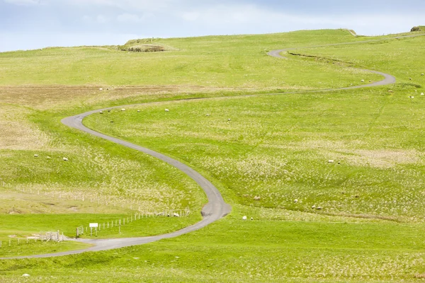 Landscape at Ducansby Head, Highlands, Scotland — Stock Photo, Image