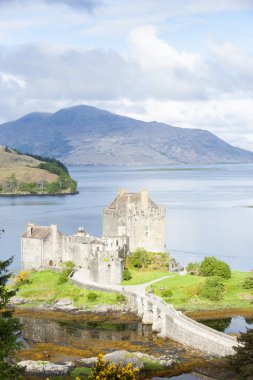 Eilean donan Kalesi, loch duich, İskoçya
