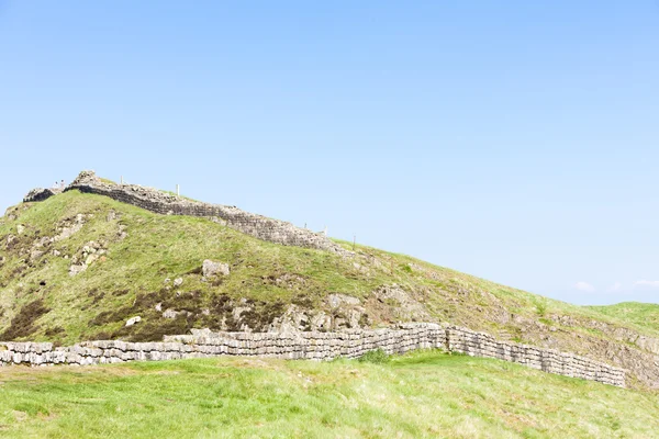 ハドリアヌスの城壁,ノーサンバーランド,イギリス — ストック写真