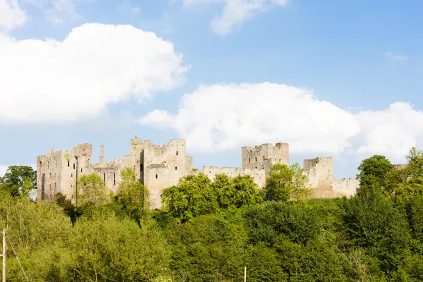 Ruïnes van het kasteel van ludlow, shropshire, Engeland — Stockfoto