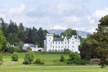 Blair castle, perthshire, İskoçya