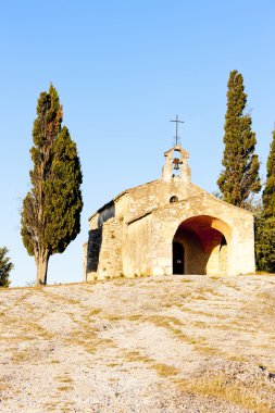 Eygalieres, Provence, Fransa yakınlarındaki Chapel St. Sixte