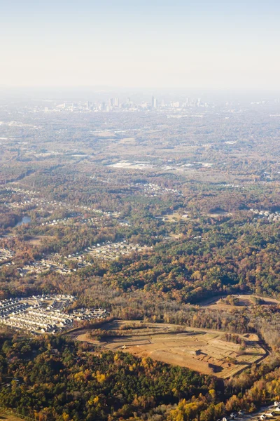 Вид сверху, Атланта, Джорджия, США — стоковое фото